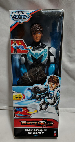 Figura De Acción Max Ataque De Sable En Caja,articulada. (Usado)