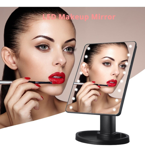Espejo Con Luz Profesional Retoque Maquillaje | Meses sin intereses