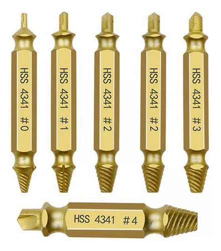 5 Juego De Extractor De Tornillos Que Elimina Los Tornillos
