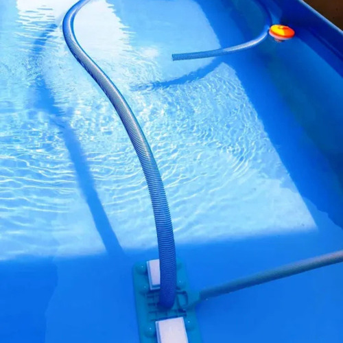 Mangueira Azul 8 Metros Reforçada Siliconada Filtrar Piscina