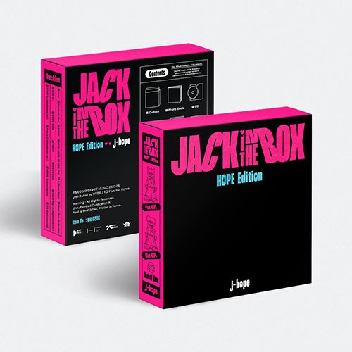 J-hope - Jack In The Box Hope Edition Album Random Original