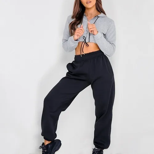 Roupas Esportivas Femininas Vibrantes De Hip-hop Com Pelúcia