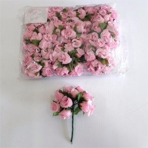 Mini Rosas Artificial Artesanato Buquê Casamento Festas Top | MercadoLivre