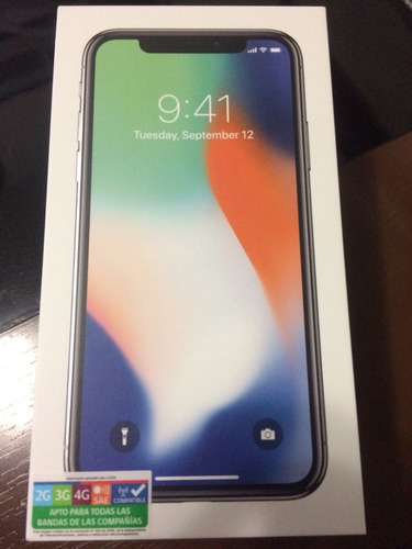iPhone X 64gb Silver Liberado $700.000.-
