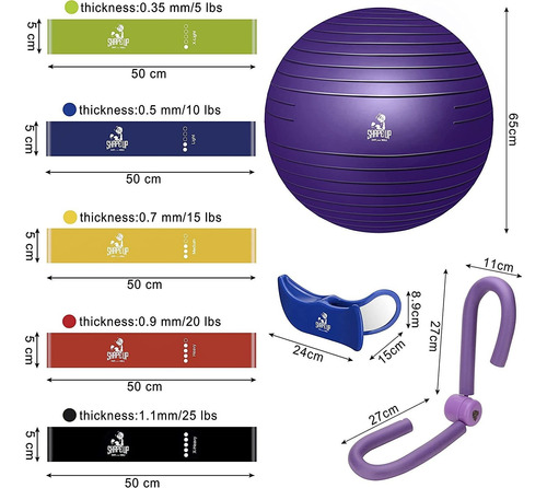 Shape Up Accesorios De Gimnasio En Casa, Bola De Pilates De