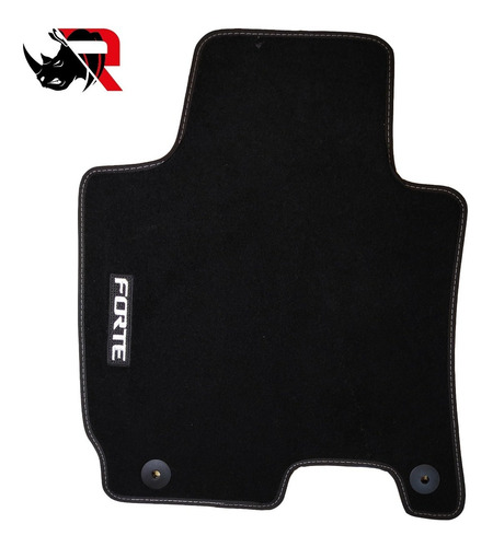 Imagen 2 de 5 de Tapete De Alfombra Automotriz Compatible Con Forte Kia