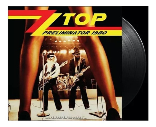 Zz Top Preliminator 1980 Lp