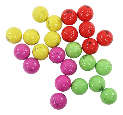 Juego Entry Ball De Goma, 24 Piezas, Multicolor, Buena Resil