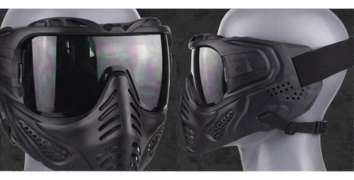 Máscara Táctica De Cara Completa, Máscaras De Airsoft Con