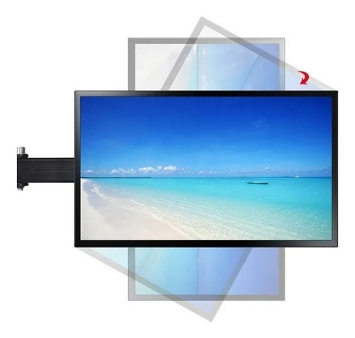 Imagen 4 de 8 de Soporte Monitor Brazo Doble Para Amurar Jd Ev2-5011 17 A 32