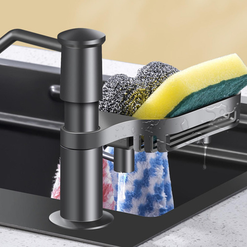 Dispensador De Saponina Para Fregadero De Cocina En Fregader