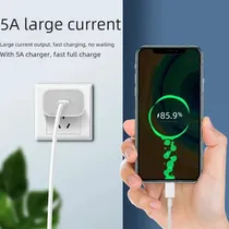 Comprar Cable De Datos De Carga Flash Tipo C De Carga Súper Rápida D