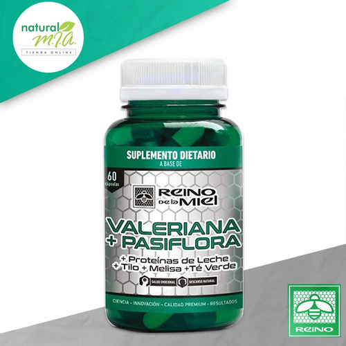 Valeriana + Pasiflora Reino - Relax - Descanso Natural