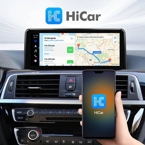 Estéreo Carplay Airplay Para Bmw X5 E70/x6 E71 Ccc Bt Gps