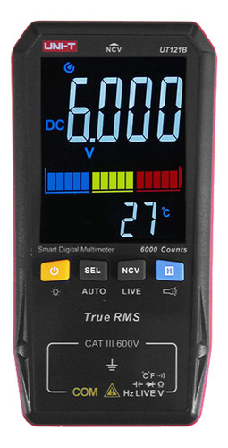 Mini Multímetro Digital Inteligente Uni-t Ut121b Portátil