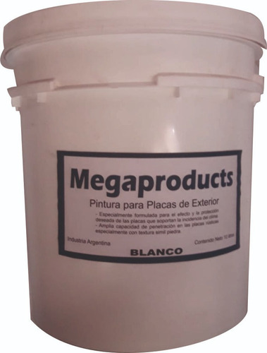 Pintura Placas Y Revestimientos Exterior Gris Pétreo 4 Lt