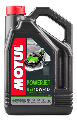 Aceite Motul Powerjet 10w40 4t - Moto Agua 4lts