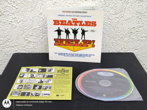 Cd The Beatles -help! (digipack) Usa 2014 Capitol Limited Ed Edición Limitada (Usado)