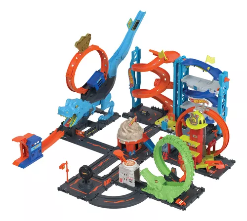 Pista Hot Wheels Posto De Bombeiros Super Loop - Mattel