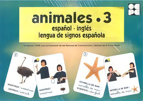 Vocabulario Fotogrãâ¡fico Elemental - Animales 3 (marinos), De Cnse, Fundación., Vol. 3. Editorial Ciencias De La Educación Preescolar Y Especial, Tapa Blanda En Español/inglés