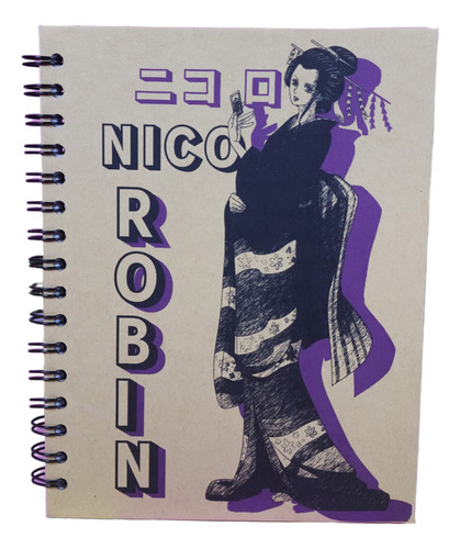 Cuaderno De Robin De One Piece