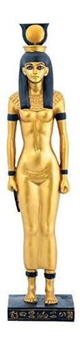 Imagen 1 de 9 de Escultura De Colección Summit Hathor - Figura Coleccionable