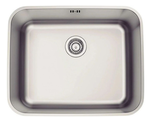 Pileta Simple Rectangular Tramontina 50x40cm - Acero Inox.