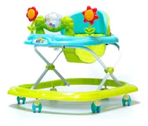 Comprar Andador Caminador Para Bebe Plegable Musica Y Juegos - Tinok Color Verde