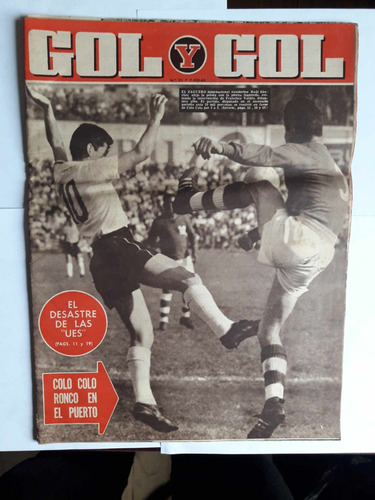 Revista Gol Y Gol Número 71 /  7 / Viii / 1963
