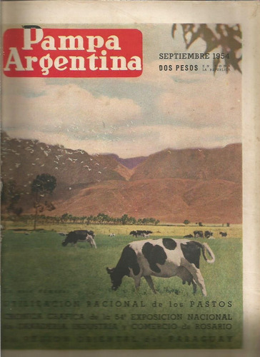 Revista Pampa Argentina Nº 321 Septiembre 1954