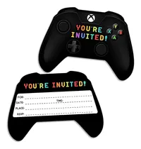 Comprar 30 Invitaciones A Fiestas De Cumpleaños De Videojuegos Con S