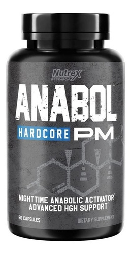 Suplemento en cápsula Nutrex Research  Premium Nutrex Anabol Hardcore PM aminoácidos