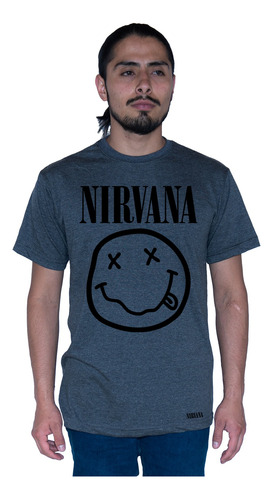 Camiseta Nirvana - Rock - Metal