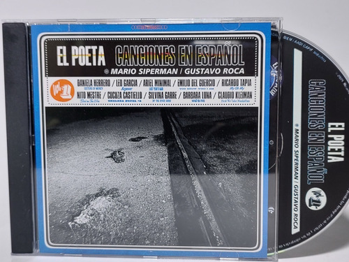Cd El Poeta En Español Leonard Cohen Siperman Roca Vol 1 Y 2