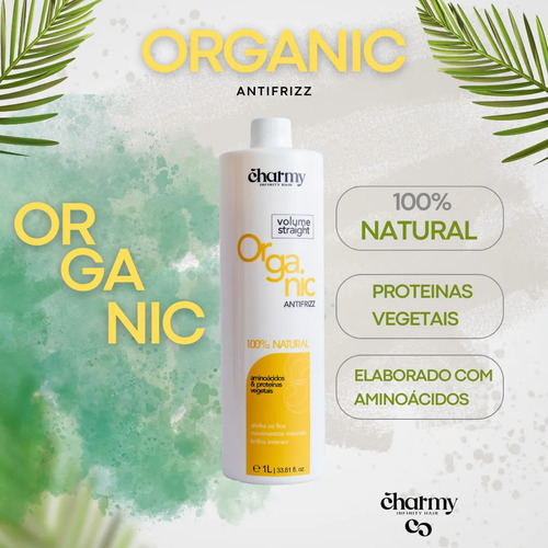 Organica Antifrizz Escova Progressiva Sem Formol 1l
