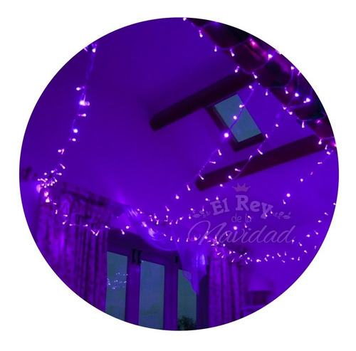 Luz Led Violeta X100 Halloween Deco Eventos Fiesta Shows