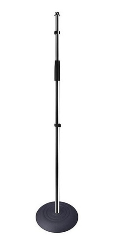Pedestal De Piso P/ Micrófono Recto Ajustable Metal 490-780