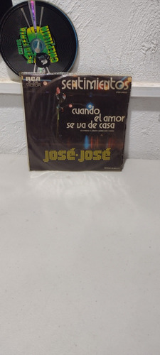 José José Cuándo El Amor Se Va De Casa Disco De Vinil Lp 