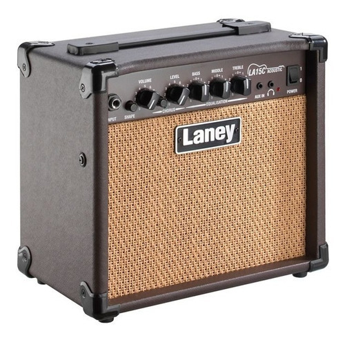Laney La15c Amplificador Guitarra Acústica Combo 15w 2x5. Color Marrón