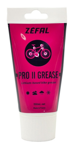 Grasa Bicicleta Zefal Pro Grease Base Litio 150ml Caja Bujes