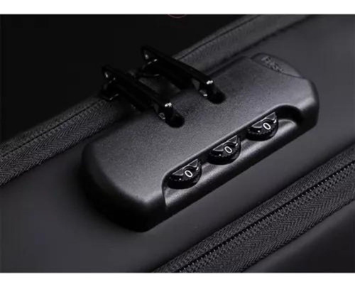 Shoulderbag Media Trasnversal Resistente Porta Usb Antifurto Cor Ferrugem