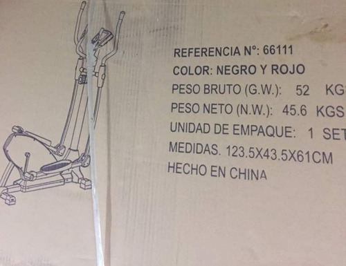 Imagen 3 de 3 de Bicicleta Elíptica K6 Nuevas En Su Caja