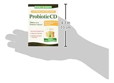 Complementa El Cd Probiótico De Entrega Controlada De Nature