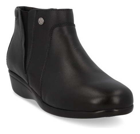Botin Moda 64451pv Suela Talon Confort Tobillo Elastico