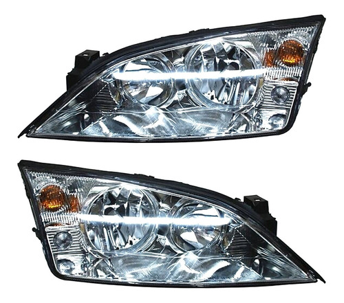 Par De Faros Ford Mondeo 01 A 07