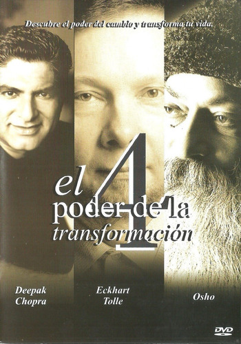 El Poder De La Transformación 4 Osho | Dvd Documental Nuevo