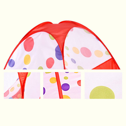 Juego De Tienda De Campaña Para Niños, Túnel De Rastreo Y Pi