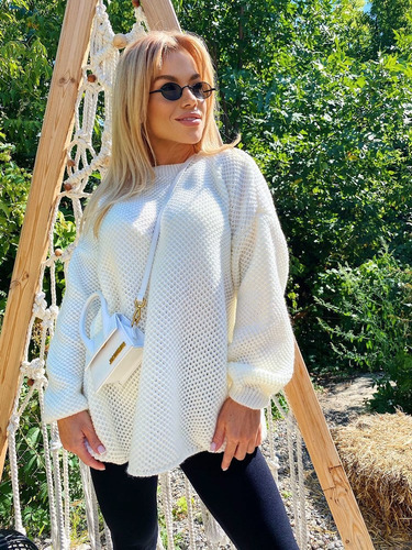 Jersey Commuter Pullover Con Cuello Redondo En Color Amarill