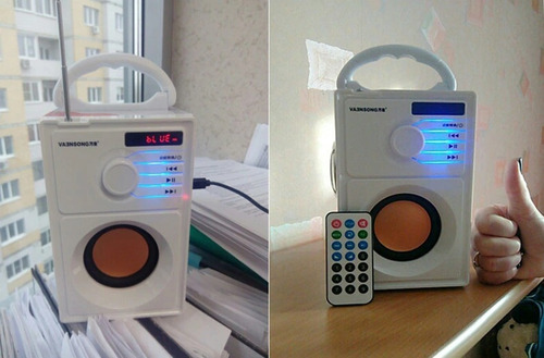 Parlante Bluetooth Recargable 2.1 Control Remoto Subwoofer