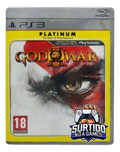 God Of War 3 Ps3 Físico Usado En Español Surtido Noa (Usado)